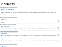 Tablet Screenshot of mymediaview.blogspot.com