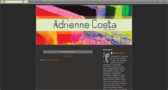 Desktop Screenshot of adriennecosta.blogspot.com