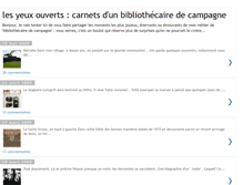 Tablet Screenshot of les-yeux-ouverts.blogspot.com