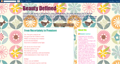 Desktop Screenshot of beautydefinedblog1.blogspot.com
