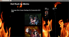 Desktop Screenshot of hotrockbymicho.blogspot.com
