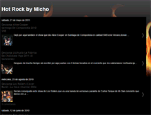 Tablet Screenshot of hotrockbymicho.blogspot.com