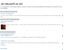 Tablet Screenshot of joydelightsinjoy.blogspot.com