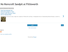 Tablet Screenshot of nohorncroftsandpit.blogspot.com