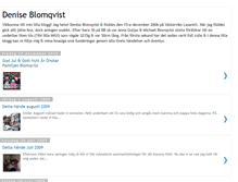 Tablet Screenshot of deniseblomqvist.blogspot.com