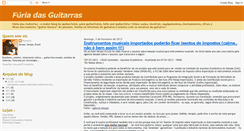 Desktop Screenshot of furiadasguitarras.blogspot.com