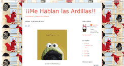 Desktop Screenshot of mehablanlasardillas.blogspot.com