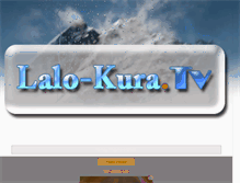 Tablet Screenshot of lalokuratv.blogspot.com