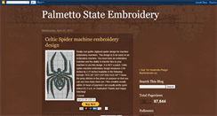 Desktop Screenshot of palmettostateembroidery.blogspot.com