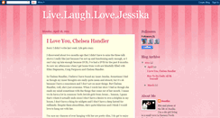 Desktop Screenshot of livelaughlovejessika.blogspot.com
