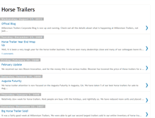 Tablet Screenshot of horsetrailers.blogspot.com