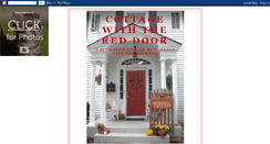 Desktop Screenshot of cottagewiththereddoor.blogspot.com