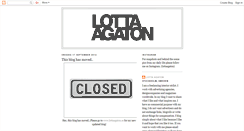 Desktop Screenshot of lottaagaton.blogspot.com