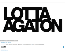 Tablet Screenshot of lottaagaton.blogspot.com