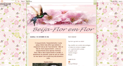 Desktop Screenshot of beijafloremflor.blogspot.com