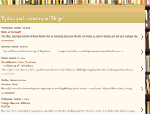 Tablet Screenshot of episcopaljourneyofhope.blogspot.com