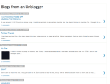 Tablet Screenshot of blogsfromanunbloger.blogspot.com
