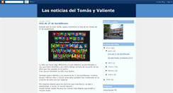 Desktop Screenshot of noticiasdeltomasyvaliente.blogspot.com