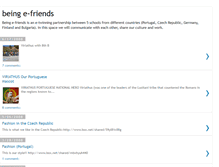 Tablet Screenshot of beingefriends.blogspot.com
