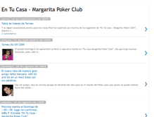 Tablet Screenshot of entucasa-margaritapokerclub.blogspot.com