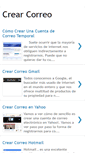 Mobile Screenshot of crear-correo.blogspot.com