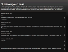 Tablet Screenshot of elpsicologoencasa.blogspot.com