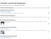 Tablet Screenshot of creajuve.blogspot.com