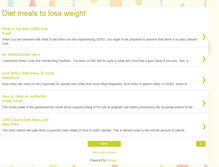 Tablet Screenshot of dietmealstoloseweight.blogspot.com