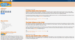 Desktop Screenshot of indiaparentingblogs.blogspot.com