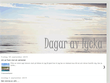 Tablet Screenshot of dagaravlycka.blogspot.com