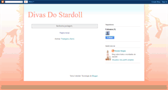 Desktop Screenshot of divasdostardoll.blogspot.com