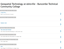 Tablet Screenshot of geospatialtechnology.blogspot.com