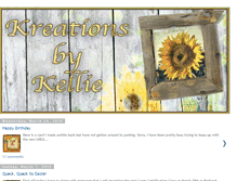 Tablet Screenshot of kreationsbykellie.blogspot.com