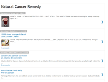 Tablet Screenshot of natural-cancer-remedy.blogspot.com