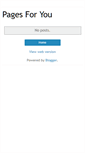 Mobile Screenshot of epagesforyou.blogspot.com