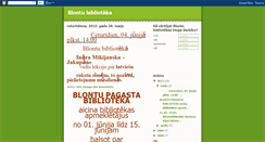 Desktop Screenshot of blontubiblioteka.blogspot.com