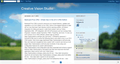 Desktop Screenshot of creativevisionstudio.blogspot.com
