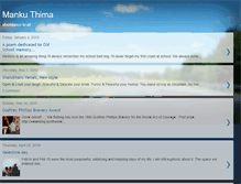 Tablet Screenshot of manku-thima.blogspot.com