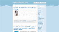 Desktop Screenshot of cookingrecipeswow.blogspot.com