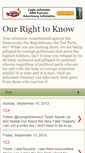 Mobile Screenshot of ourrighttoknow.blogspot.com