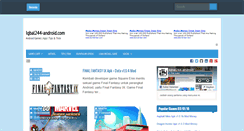 Desktop Screenshot of iqbal244-android.blogspot.com