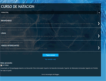 Tablet Screenshot of cursodenatacion.blogspot.com