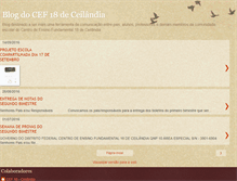 Tablet Screenshot of cef18ceilandia.blogspot.com