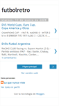 Mobile Screenshot of futbolretro2009.blogspot.com