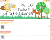 Tablet Screenshot of mylilpatchoftheplanet.blogspot.com