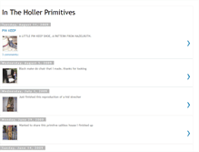 Tablet Screenshot of inthehollerprimitives.blogspot.com
