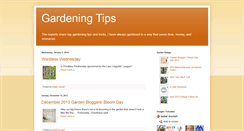 Desktop Screenshot of gardeningtipsandtriks.blogspot.com