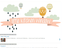 Tablet Screenshot of littlekitchenwindow.blogspot.com