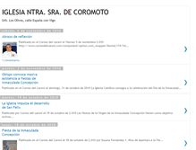 Tablet Screenshot of iglesiantrasradecoromoto.blogspot.com