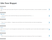 Tablet Screenshot of odiotenerblogspot.blogspot.com